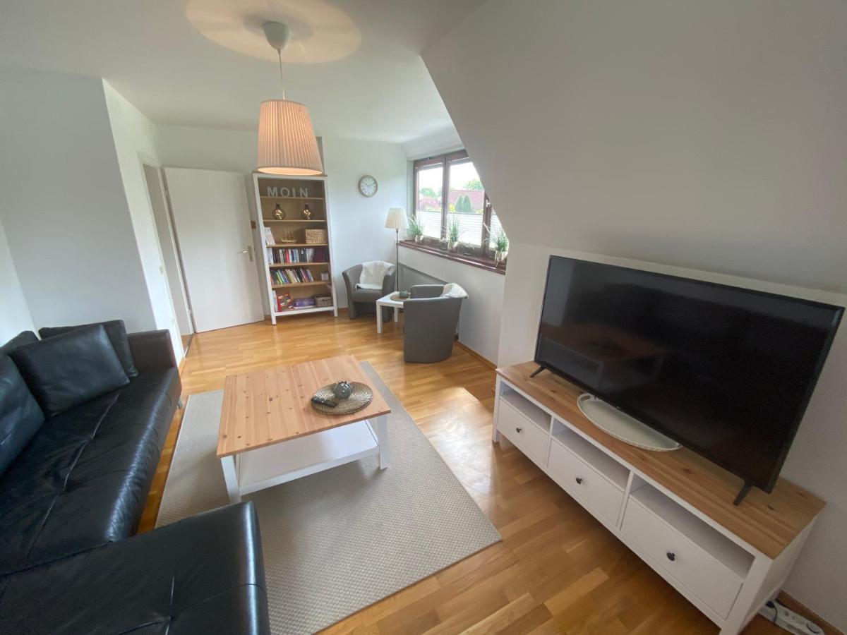 Gemütliche Ferienwohnung Nesco mit eingezäunten Garten Aurich Exterior foto