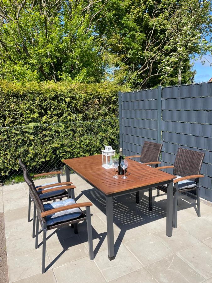 Gemütliche Ferienwohnung Nesco mit eingezäunten Garten Aurich Exterior foto
