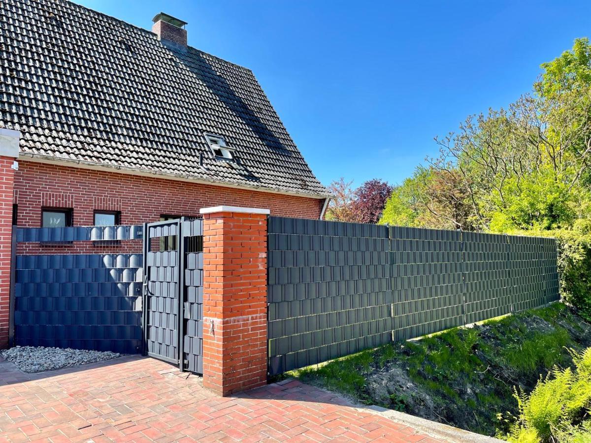 Gemütliche Ferienwohnung Nesco mit eingezäunten Garten Aurich Exterior foto